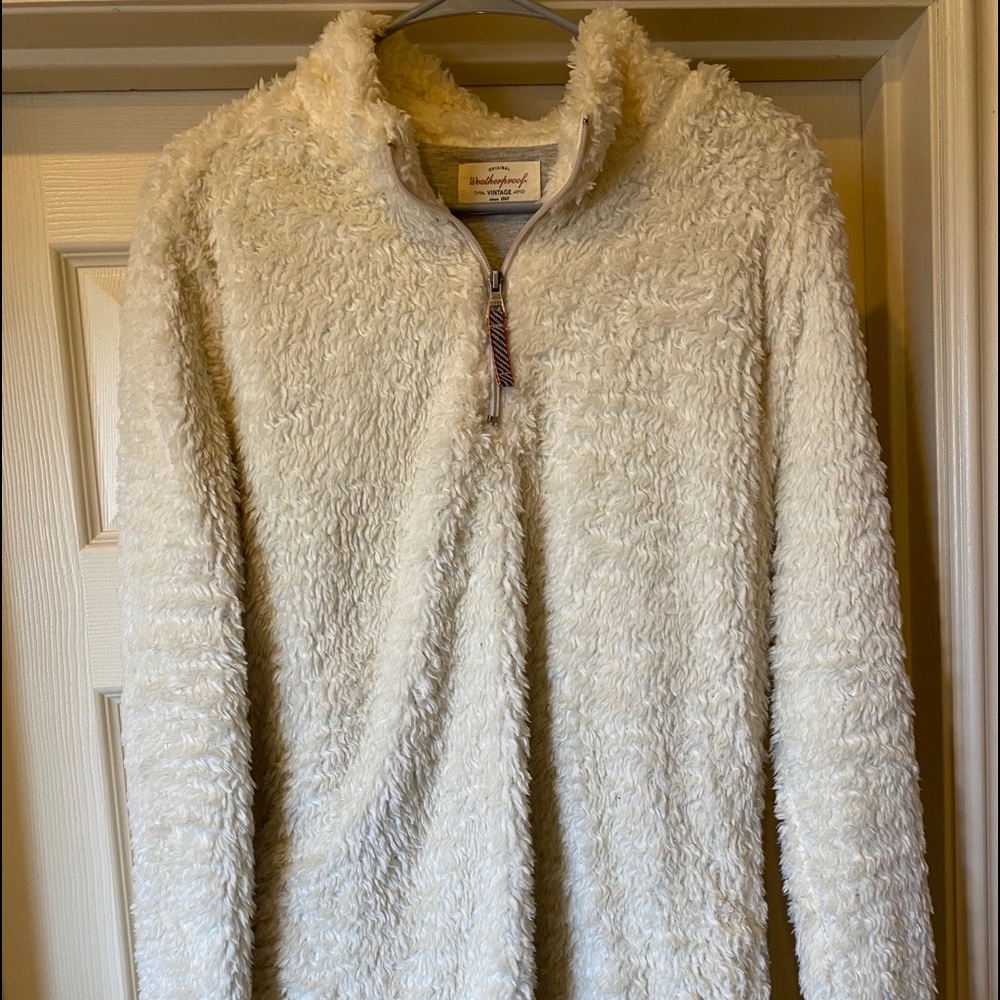 Teddy quarter zip sweater